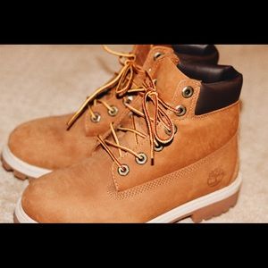 Children Size 3.5 Waterproof Timberlands